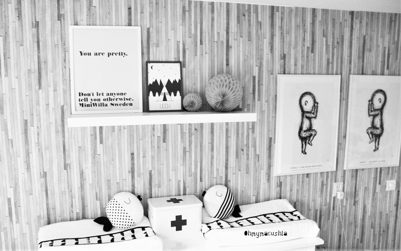 Black & White tweelingkamer – binnenkijken